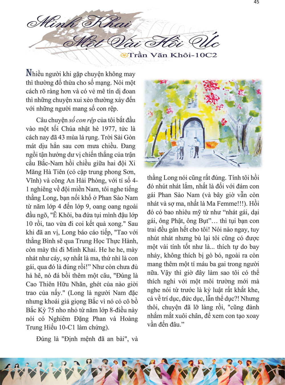 VLBN-Minh Khai- một vài hồi ức